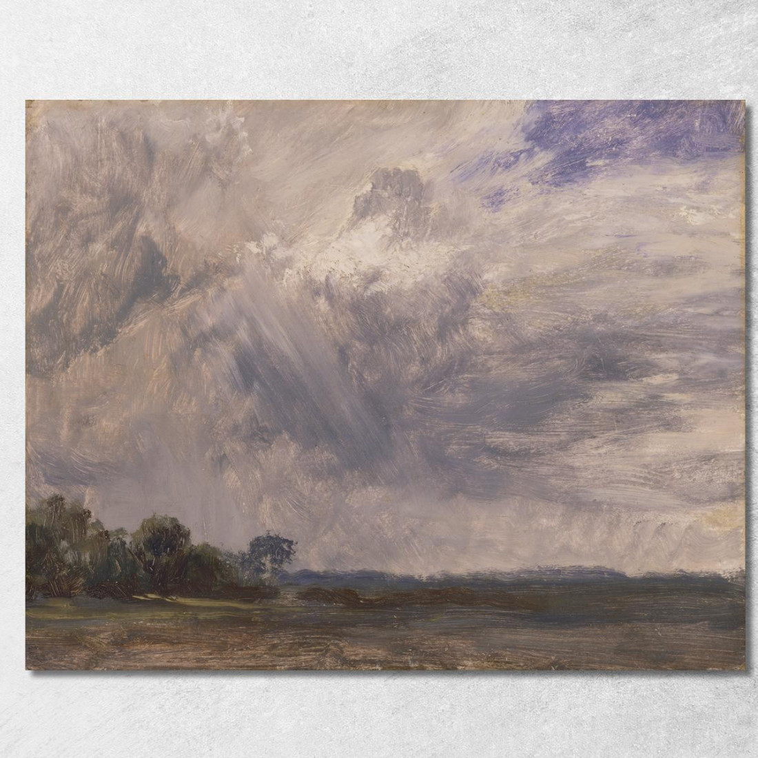 Studio Di Un Cielo Nuvoloso John Constable jcn84 quadro stampato su tela