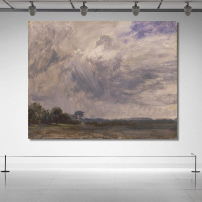 Studio Di Un Cielo Nuvoloso John Constable jcn84 quadro stampato su tela