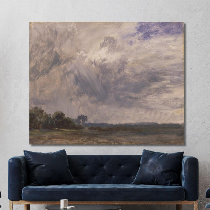 Studio Di Un Cielo Nuvoloso John Constable jcn84 quadro stampato su tela