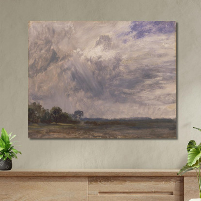Studio Di Un Cielo Nuvoloso John Constable jcn84 quadro stampato su tela