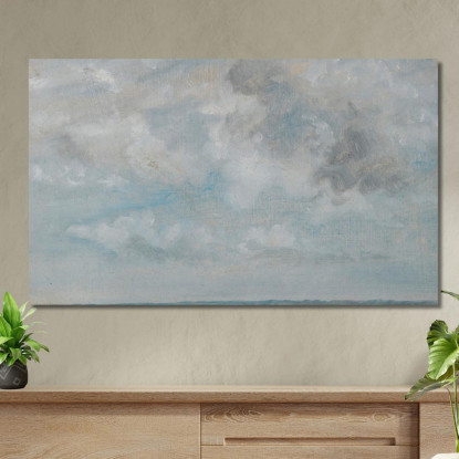 Studio Delle Nuvole John Constable jcn86 quadro stampato su tela