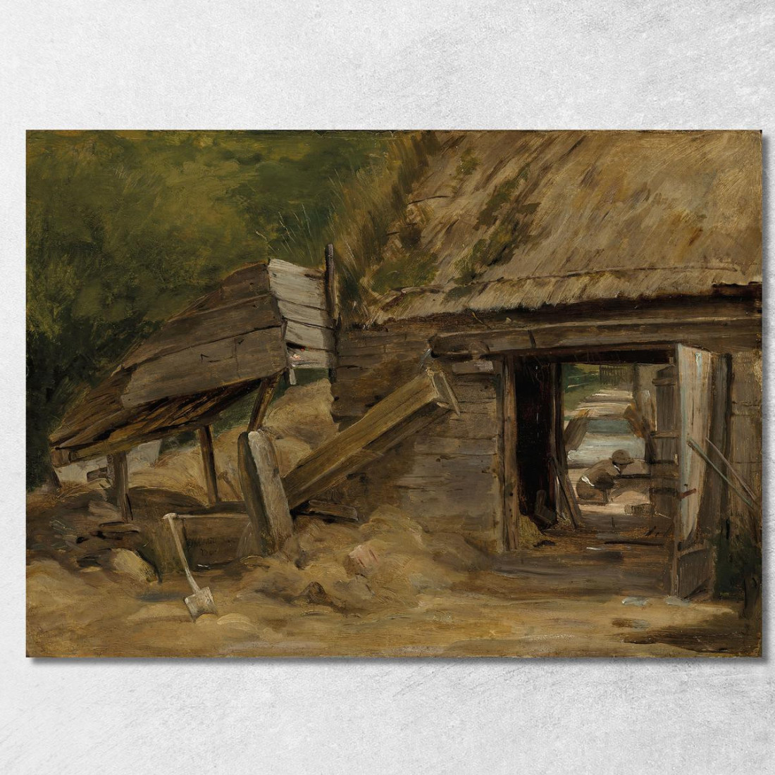 Il Vecchio Mulino Di Dedham John Constable jcn95 quadro stampato su tela