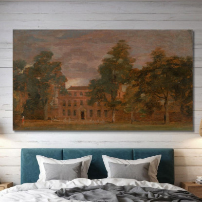 West Lodge East Bergholt John Constable jcn101 quadro stampato su tela