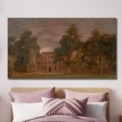 West Lodge East Bergholt John Constable jcn101 quadro stampato su tela