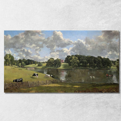 Parco Di Wivenhoe Essex John Constable jcn102 quadro stampato su tela