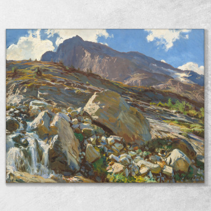 Passo Del Sempione_2 John Singer Sargent jss273 quadro stampato su tela