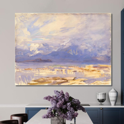 Sirmione John Singer Sargent jss276 quadro stampato su tela