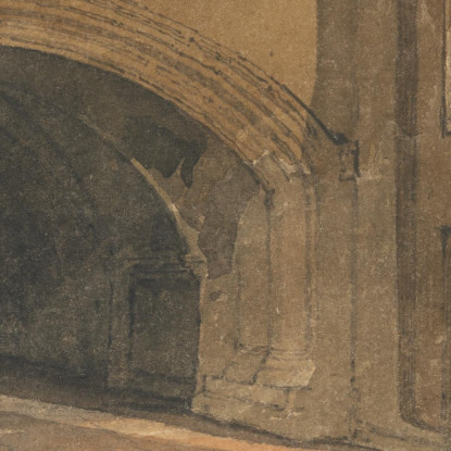 Cattedrale Di Norwich Ingresso Alla Cappella Di Gesù John Sell Cotman jsc41 quadro stampato su tela