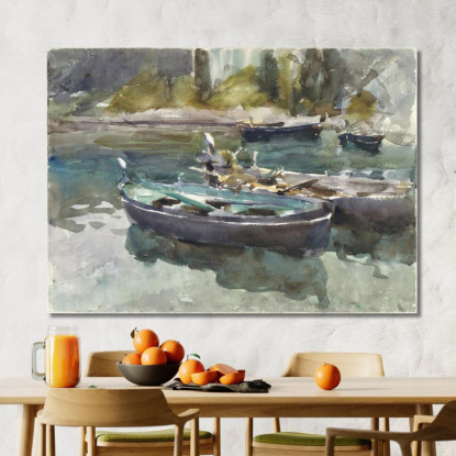 Piccole Imbarcazioni John Singer Sargent jss279 quadro stampato su tela