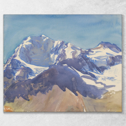 Nevicare John Singer Sargent jss280 quadro stampato su tela