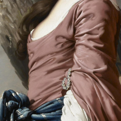 La Signora Frances Hesketh Joseph Wright of Derby jwd29 quadro stampato su tela
