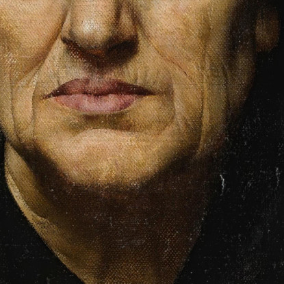 Un'Anziana Donna Greca Jules Joseph Lefebvre jle2 quadro stampato su tela