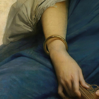 Graziella Jules Joseph Lefebvre jle8 quadro stampato su tela