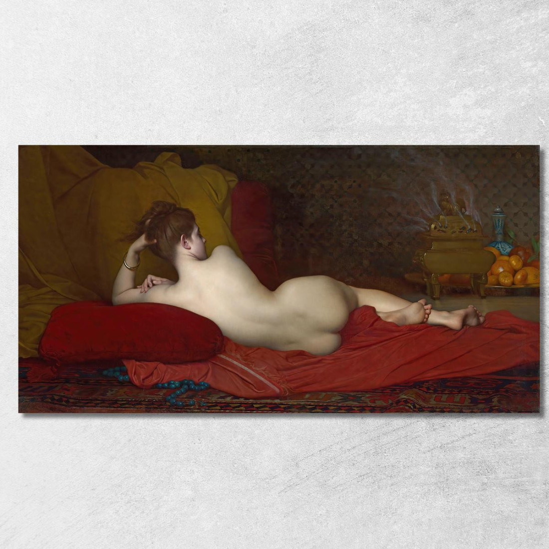 Odalisca 2 Jules Joseph Lefebvre jle13 quadro stampato su tela