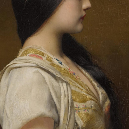 Saffo Jules Joseph Lefebvre jle18 quadro stampato su tela