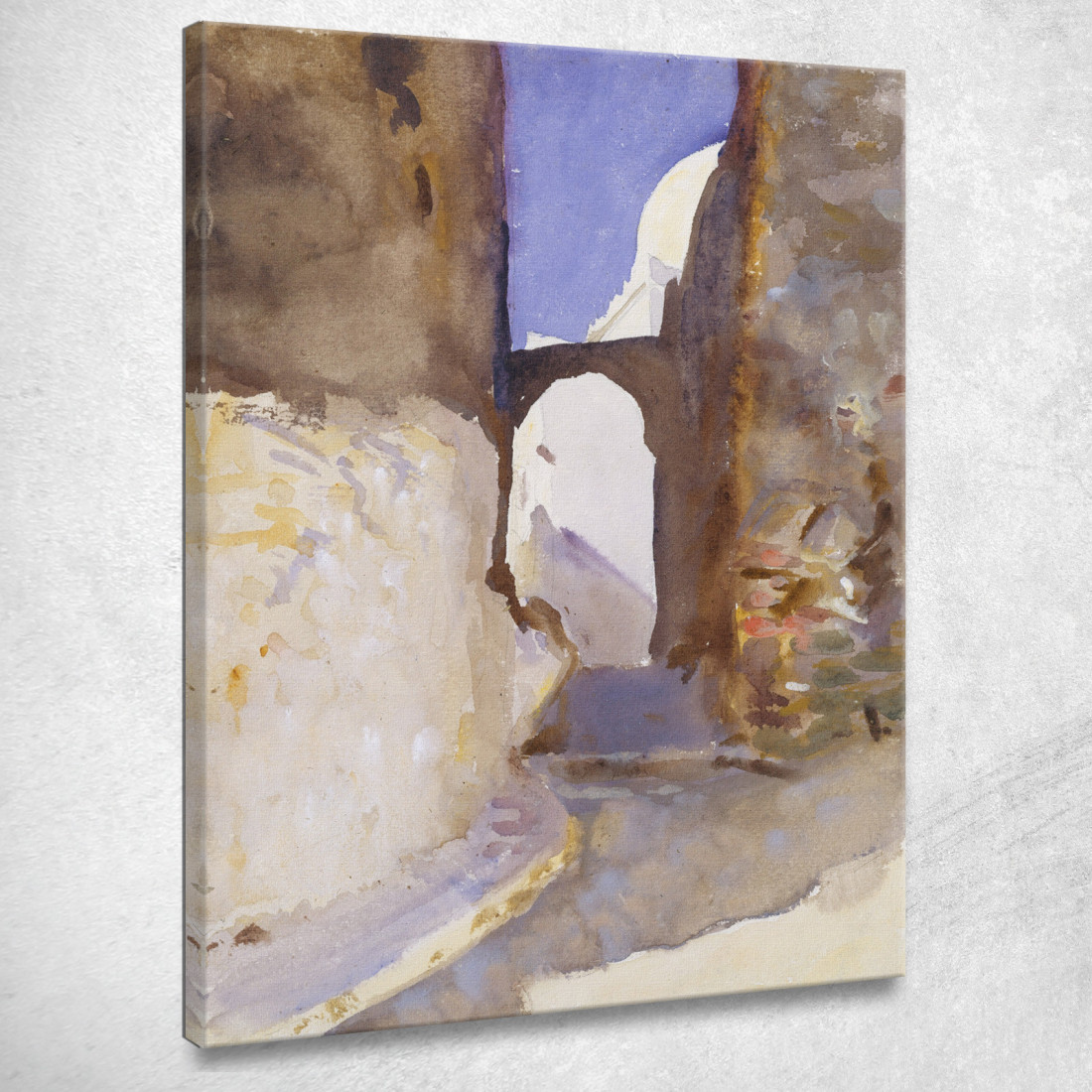 Via Tangeri John Singer Sargent jss293 quadro stampato su tela