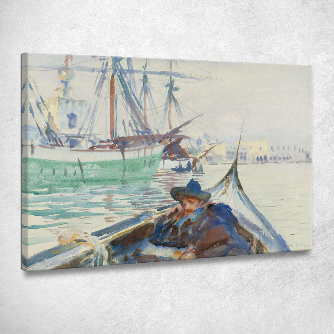 Summer On The Giudecca John Singer Sargent jss294 quadro stampato su tela