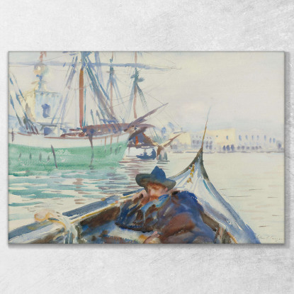 Summer On The Giudecca John Singer Sargent jss294 quadro stampato su tela