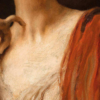 Una Giovane Bellezza Leopold Schmutzler lsc3 quadro stampato su tela
