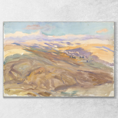 Tramonto John Singer Sargent jss297 quadro stampato su tela