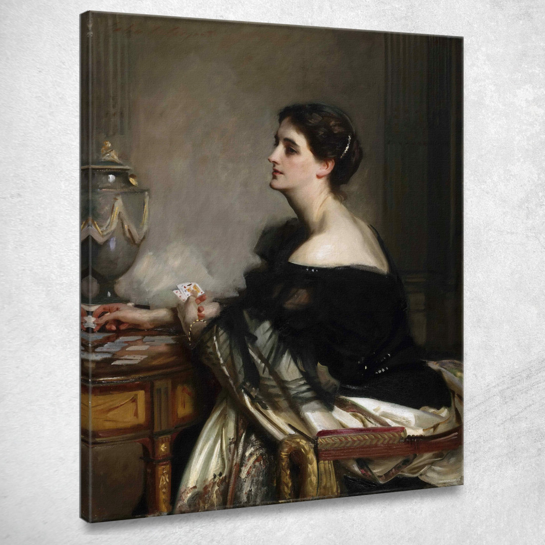 Sybil Frances Gray In Seguito Lady Eden John Singer Sargent jss298 quadro stampato su tela