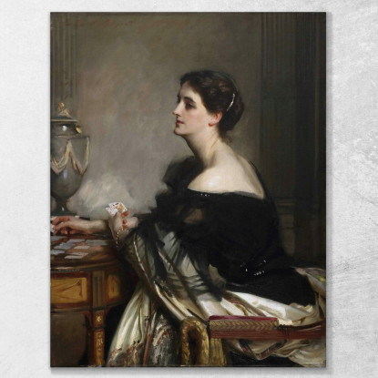 Sybil Frances Gray In Seguito Lady Eden John Singer Sargent jss298 quadro stampato su tela