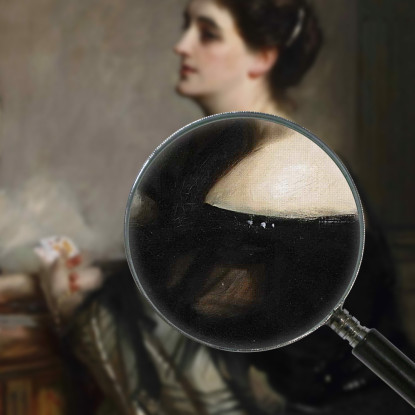 Sybil Frances Gray In Seguito Lady Eden John Singer Sargent jss298 quadro stampato su tela
