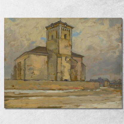 Chiesa In Moldova Ľudovít Čordák lco11 quadro stampato su tela