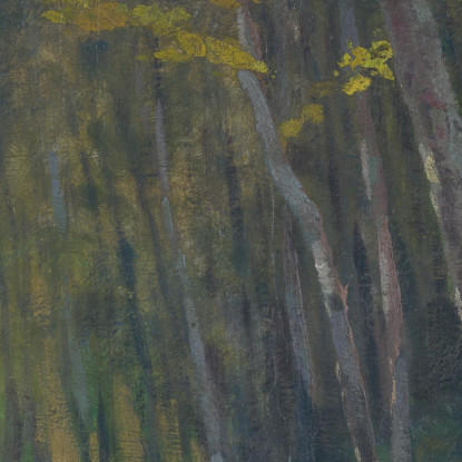 Foresta Con Pecore Ľudovít Čordák lco24 quadro stampato su tela