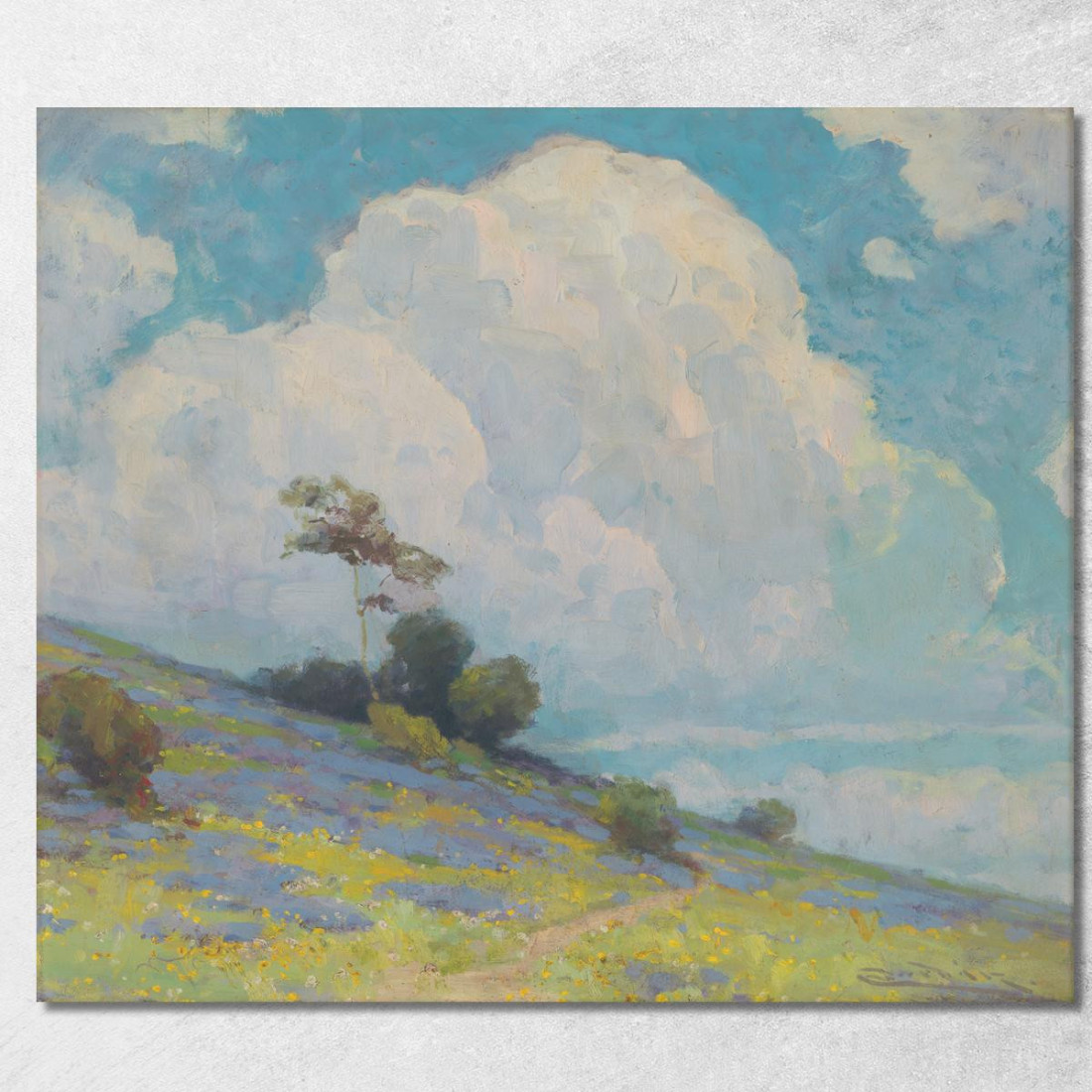 Paesaggio 4 Ľudovít Čordák lco32 quadro stampato su tela