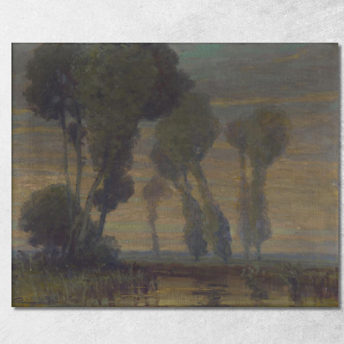 Paesaggio 5 Ľudovít Čordák lco33 quadro stampato su tela