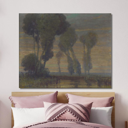 Paesaggio 5 Ľudovít Čordák lco33 quadro stampato su tela
