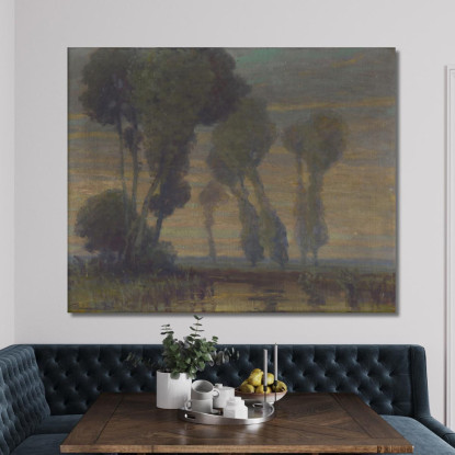 Paesaggio 5 Ľudovít Čordák lco33 quadro stampato su tela