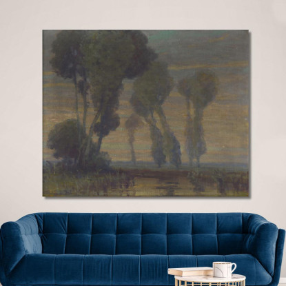 Paesaggio 5 Ľudovít Čordák lco33 quadro stampato su tela