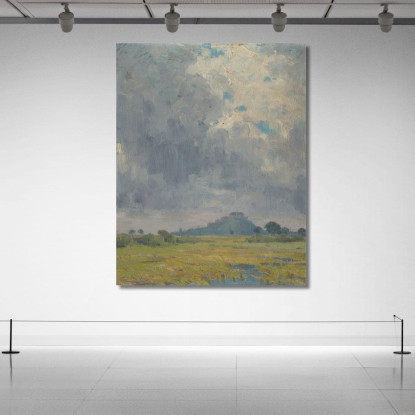Paesaggio Con Un Castello Ľudovít Čordák lco37 quadro stampato su tela
