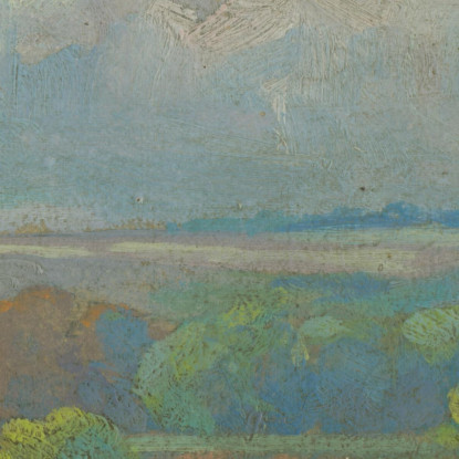 Paesaggio Con Fiume Ľudovít Čordák lco42 quadro stampato su tela