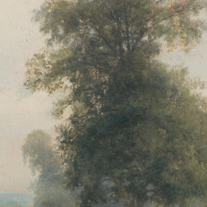 Paesaggio Con Alberi Ľudovít Čordák lco43 quadro stampato su tela