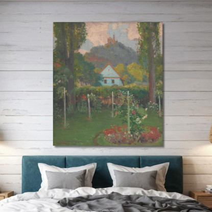 Sotto Il Castello Di Slanec Ľudovít Čordák lco54 quadro stampato su tela