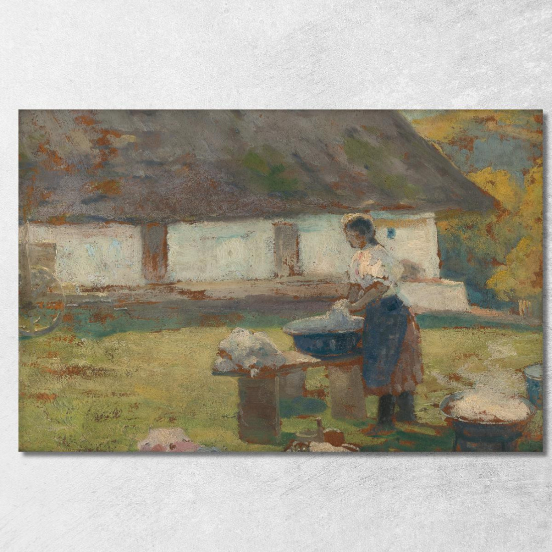 Radura Davanti All'Albero Ľudovít Čordák lco60 quadro stampato su tela