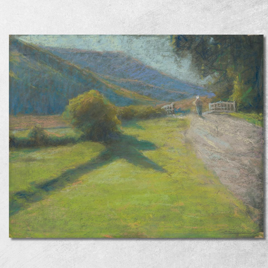 Strada Al Margine Della Foresta Ľudovít Čordák lco62 quadro stampato su tela