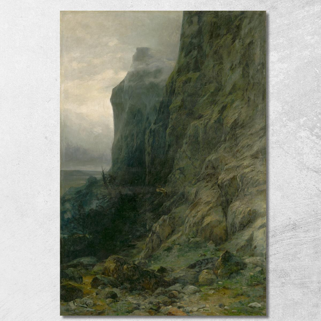 Rocce Ľudovít Čordák lco66 quadro stampato su tela