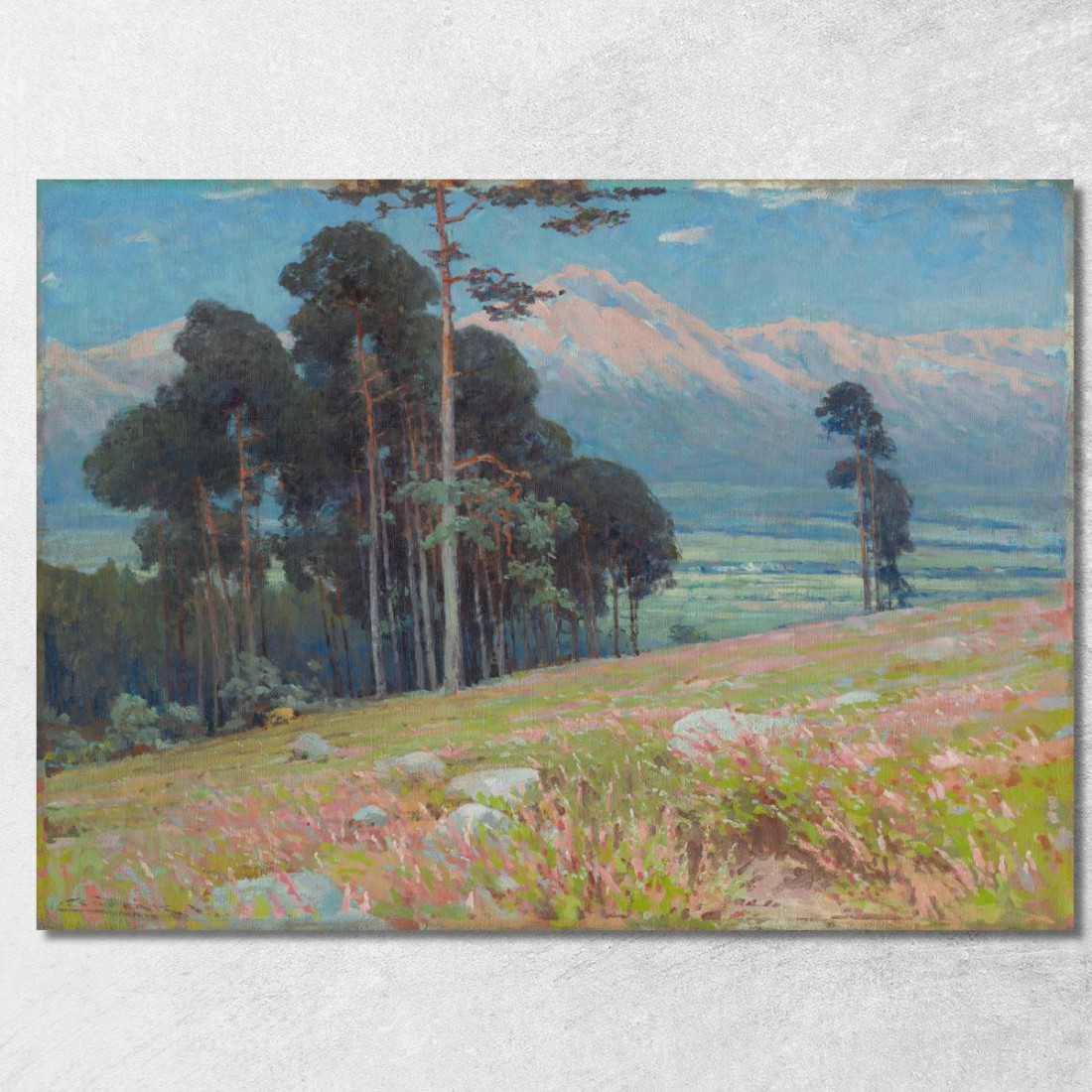 Neve Estiva Nei Monti Tatra Ľudovít Čordák lco77 quadro stampato su tela