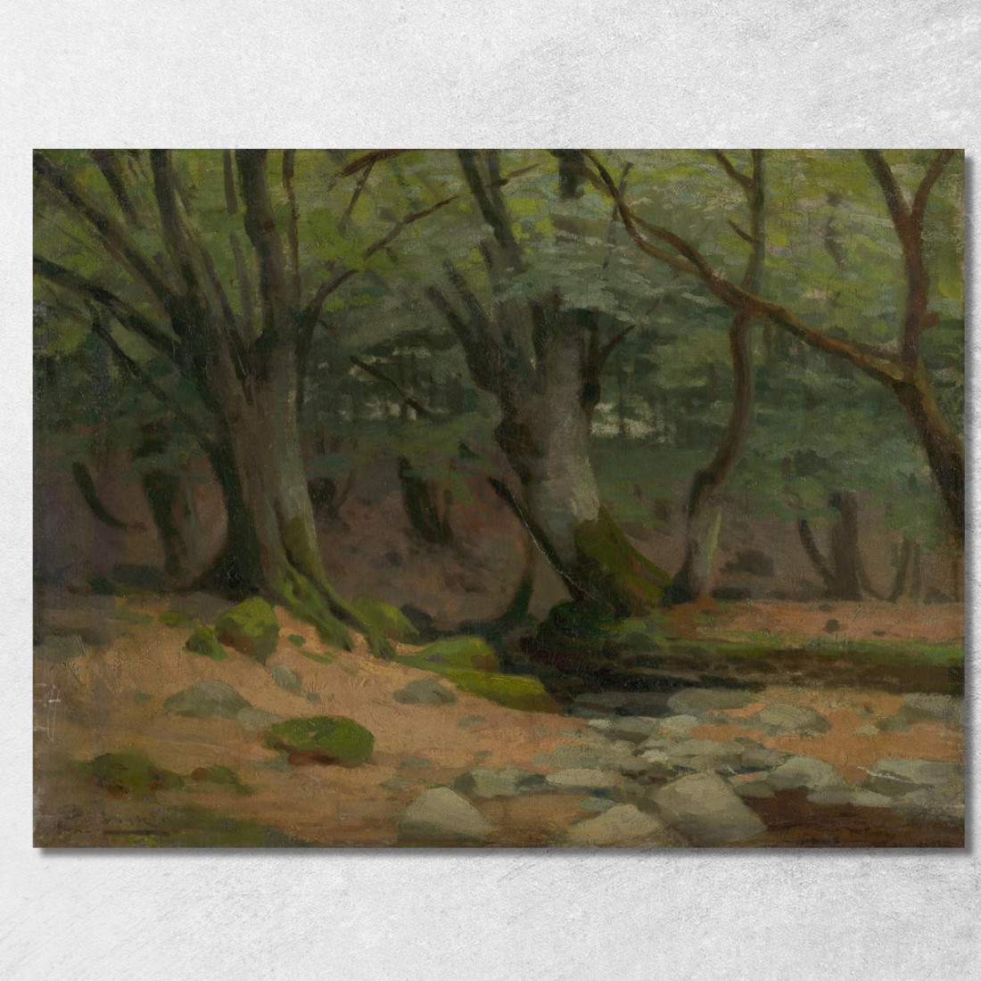 Alberi Ľudovít Čordák lco83 quadro stampato su tela