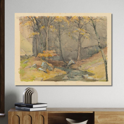 Crepuscolo Nella Valle Di Zádiel Ľudovít Čordák lco84 quadro stampato su tela