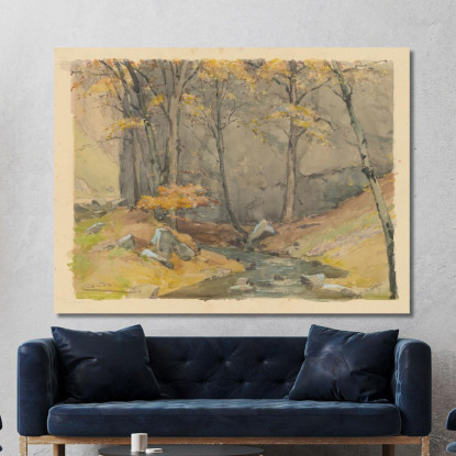 Crepuscolo Nella Valle Di Zádiel Ľudovít Čordák lco84 quadro stampato su tela
