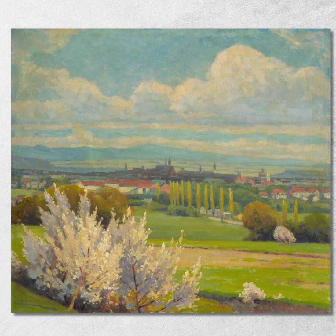 Vista Di Košice Ľudovít Čordák lco85 quadro stampato su tela