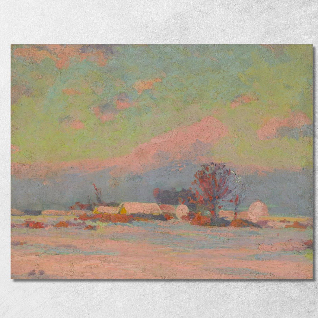 Sera D'Inverno Ľudovít Čordák lco88 quadro stampato su tela