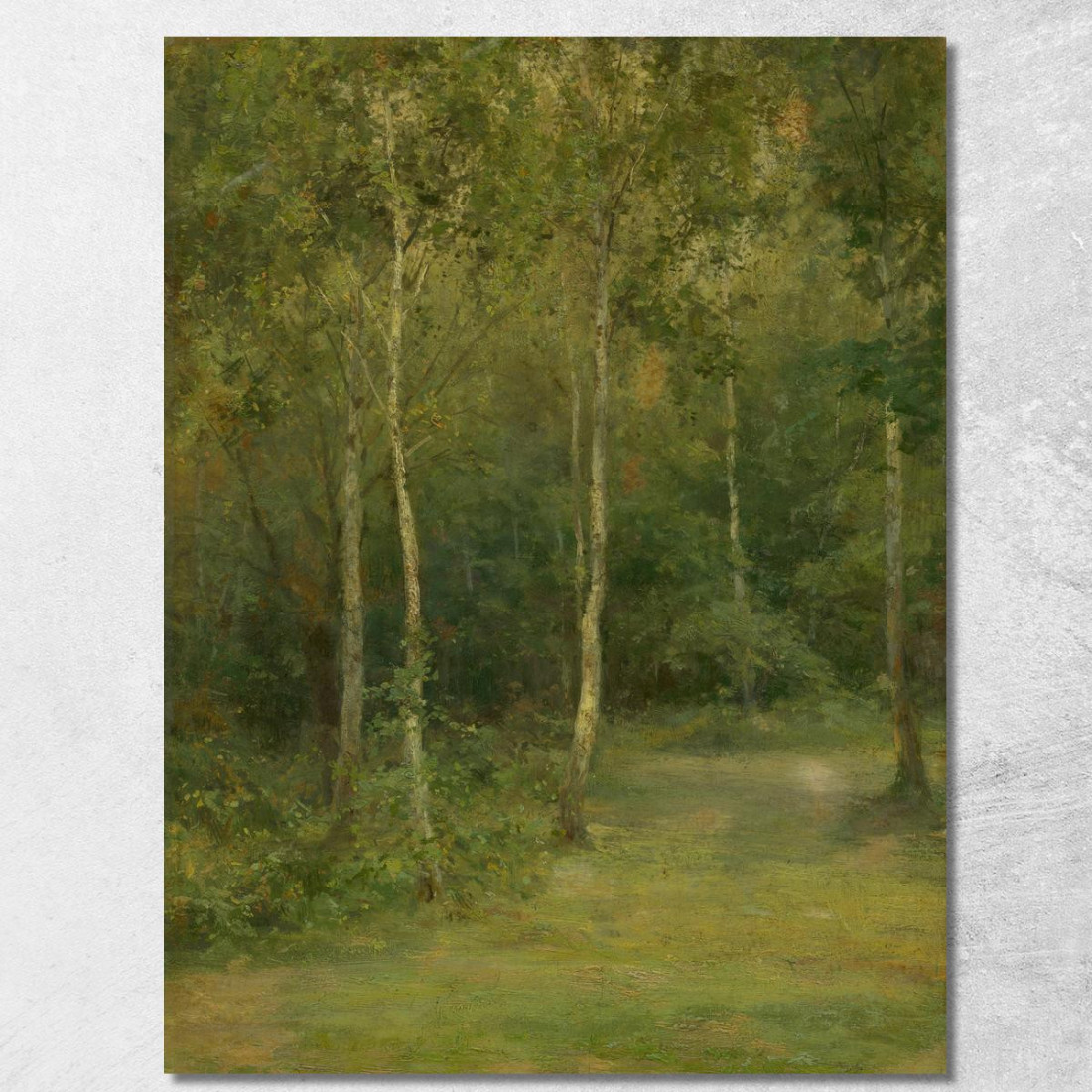 Paesaggio Boscoso Con Piccole Betulle Ľudovít Čordák lco92 quadro stampato su tela