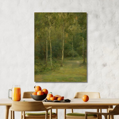 Paesaggio Boscoso Con Piccole Betulle Ľudovít Čordák lco92 quadro stampato su tela