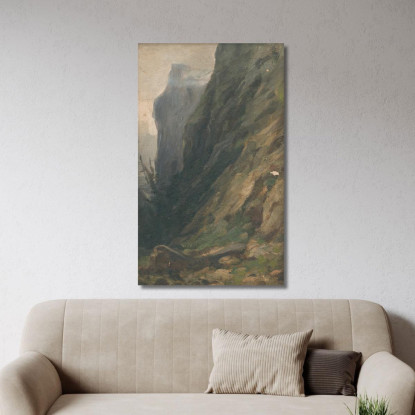 Vista Sulla Valle Di Zádiel Ľudovít Čordák lco95 quadro stampato su tela
